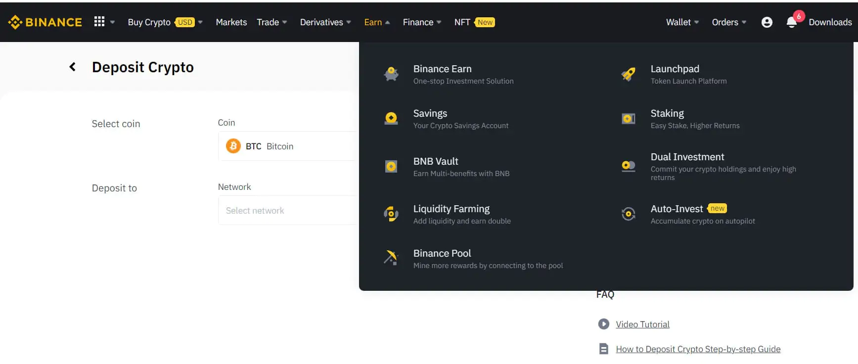 Վաստակեք գումար Binance-ում